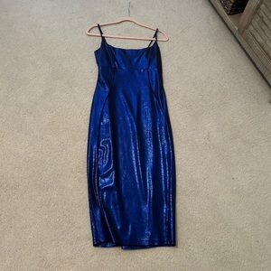 Windsor polyester midi new years dress